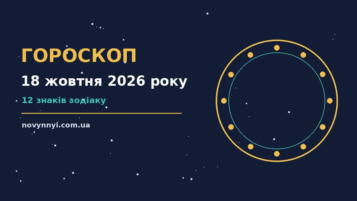 Недільний гороскоп на 18 жовтня 2026 року: 12 знаків Зодіаку, затишна святкова атмосфера осіннього ранку